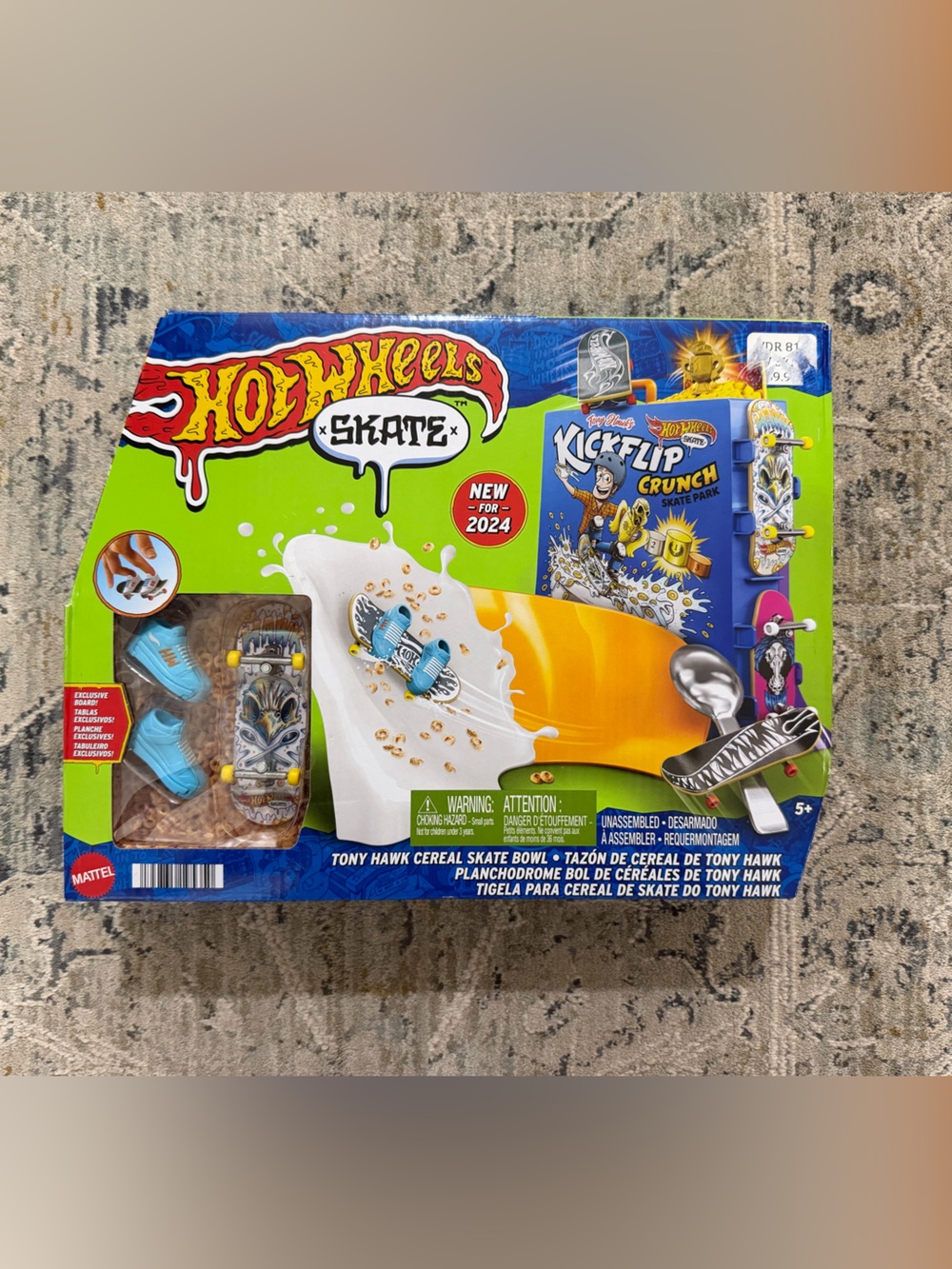 Skate Tony Hawk Kickflip Crunch Playset - Blue